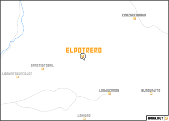 map of El Potrero