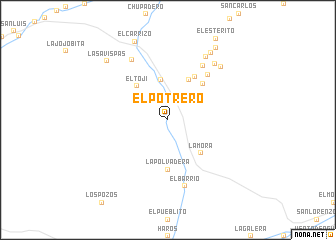 map of El Potrero