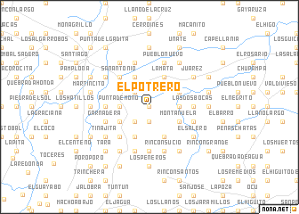 map of El Potrero