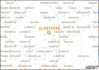 map of El Potrero