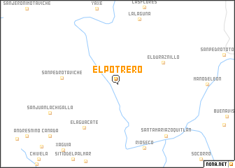 map of El Potrero