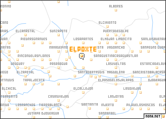 map of El Poxté