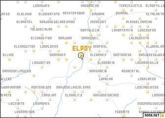 map of El Poy