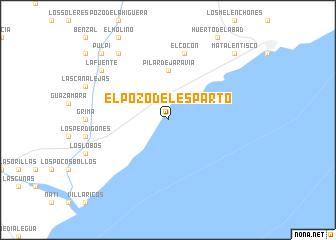 map of El Pozo del Esparto