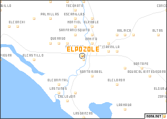 map of El Pozole