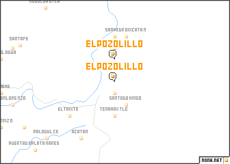 map of El Pozolillo