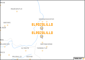 map of El Pozolillo