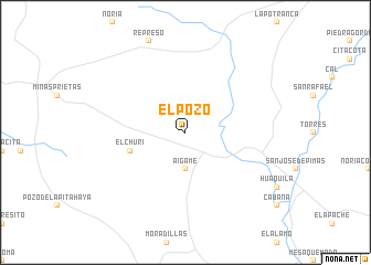 map of El Pozo