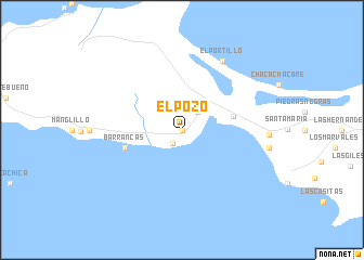 map of El Pozo