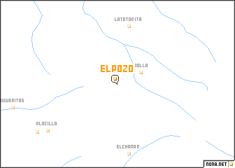 map of El Pozo