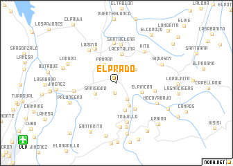 map of El Prado