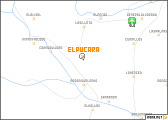 map of El Pucará