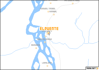 map of El Puente