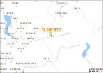 map of El Puente