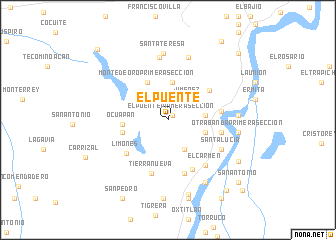 map of El Puente