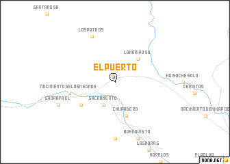 map of El Puerto