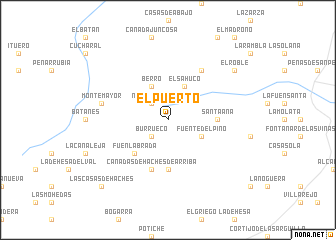 map of El Puerto