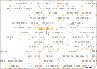 map of El Puerto