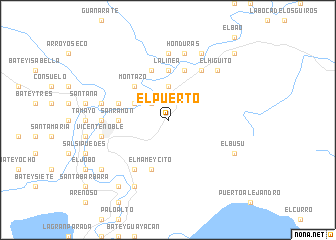 map of El Puerto