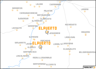 map of El Puerto