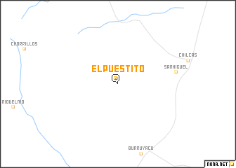 map of El Puestito