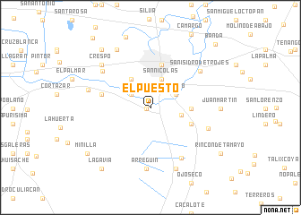 map of El Puesto