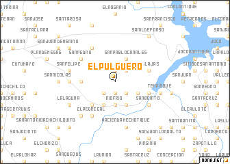 map of El Pulguero