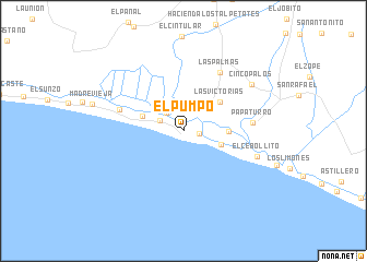 map of El Pumpo