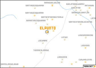 map of El Punto