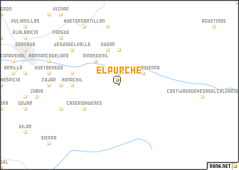 map of El Purche