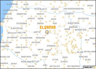 map of El Qaraa