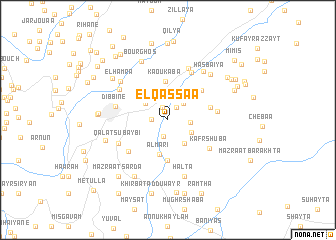 map of El Qassâa