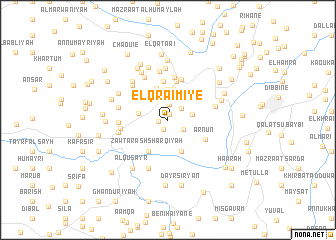 map of El Qraïmïyé