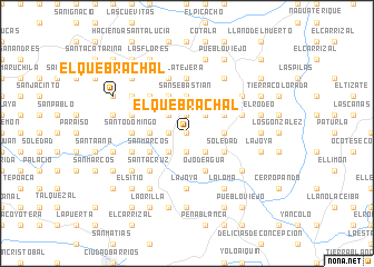 map of El Quebrachal