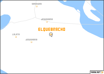 map of El Quebracho