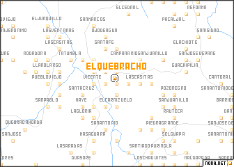 map of El Quebracho