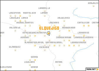 map of El Quejigo