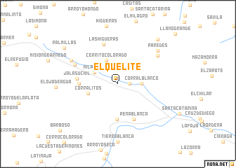 map of El Quelite