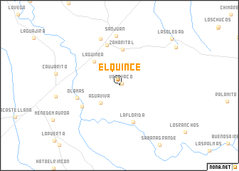 map of El Quince