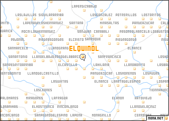map of El Quinol