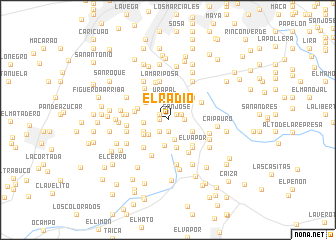 map of El Radio