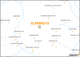 map of El Ramadito
