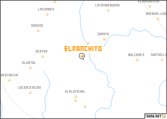 map of El Ranchito
