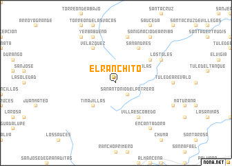 map of El Ranchito