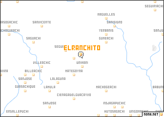 map of El Ranchito