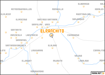 map of El Ranchito