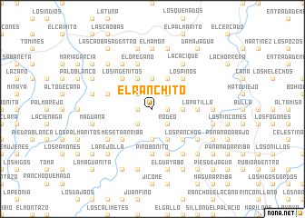 map of El Ranchito