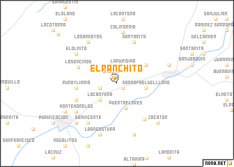 map of El Ranchito