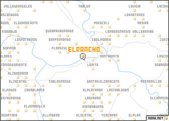 map of El Rancho