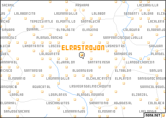 map of El Rastrojón